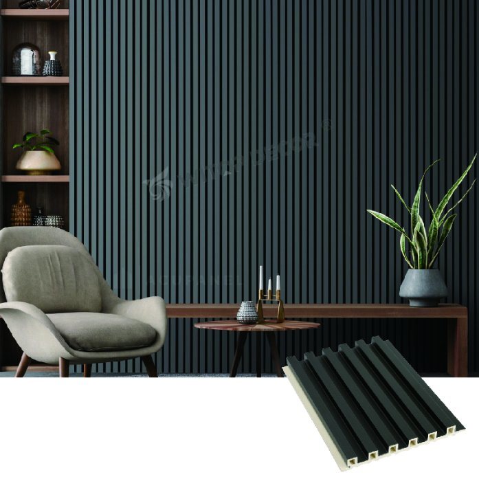 WPC Wall Panel with Wood-Like Appearance for Natural Interiors