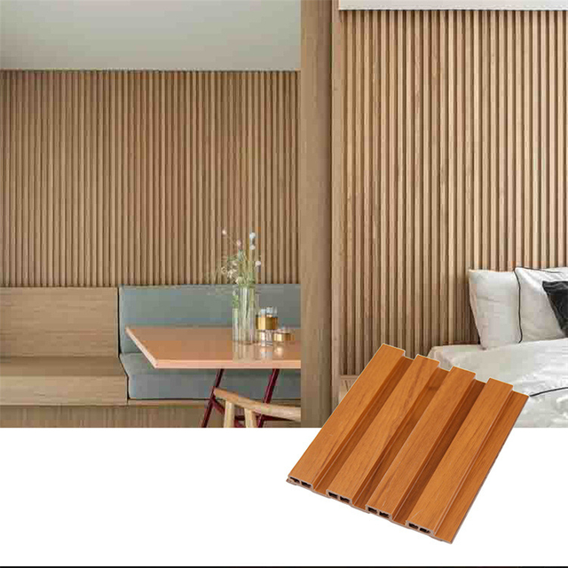 China Designs Best Price Decorative PVC Laminated WPC Wood Wall Panels