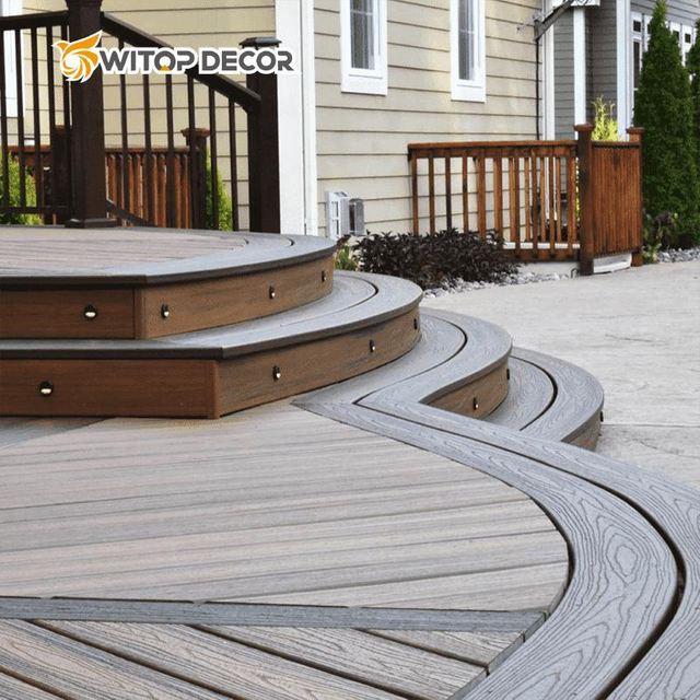 Best Price, Low Cost, Easy Clean & Cheap Wood Plastic Composite Decking/Garden Floor Backyard Wooden Terrace Deck Boards
