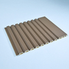 Almond-Color WPC Wall Panel for Neutral Interiors