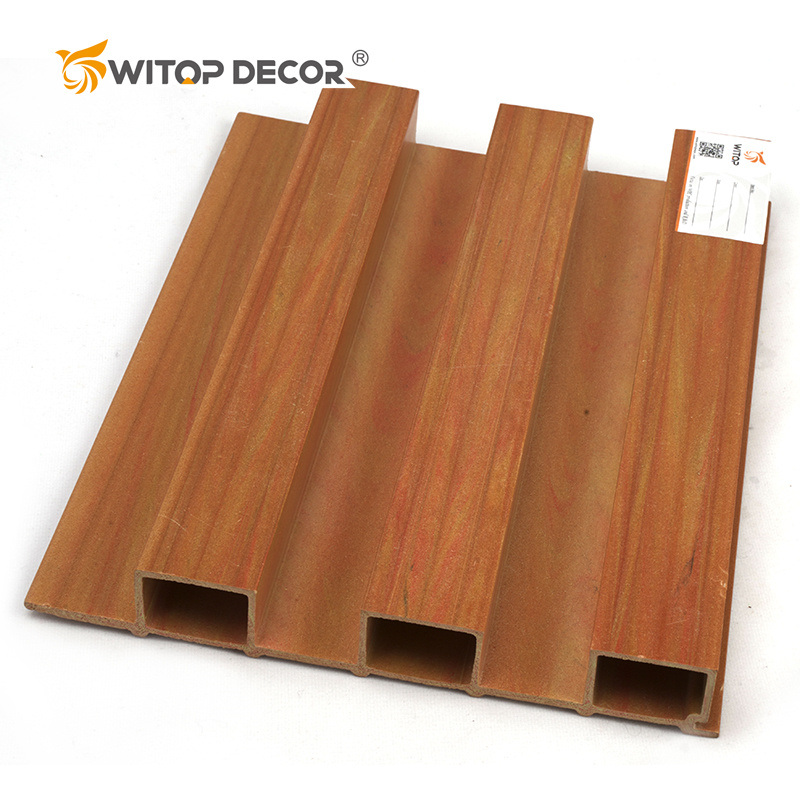 WPC Wood PVC Plastic Composite Creative Home Decorative Wall Panel