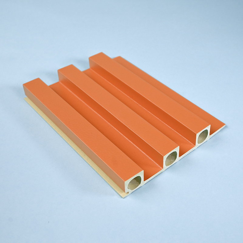 Metallic Grey Good Toughness WPC Wall Plank