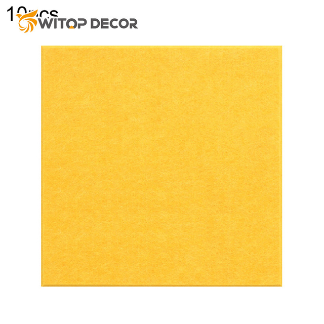Colorful 3D Polyester Fiber Sound Absorption Acoustic Wall Panel