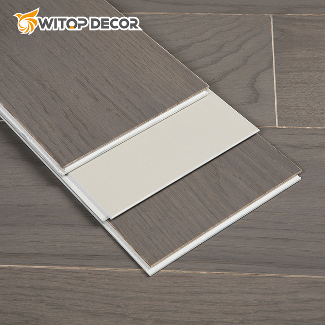 High Intensity Indoor Anti Slip 5mm UV Coating Spc Flooring