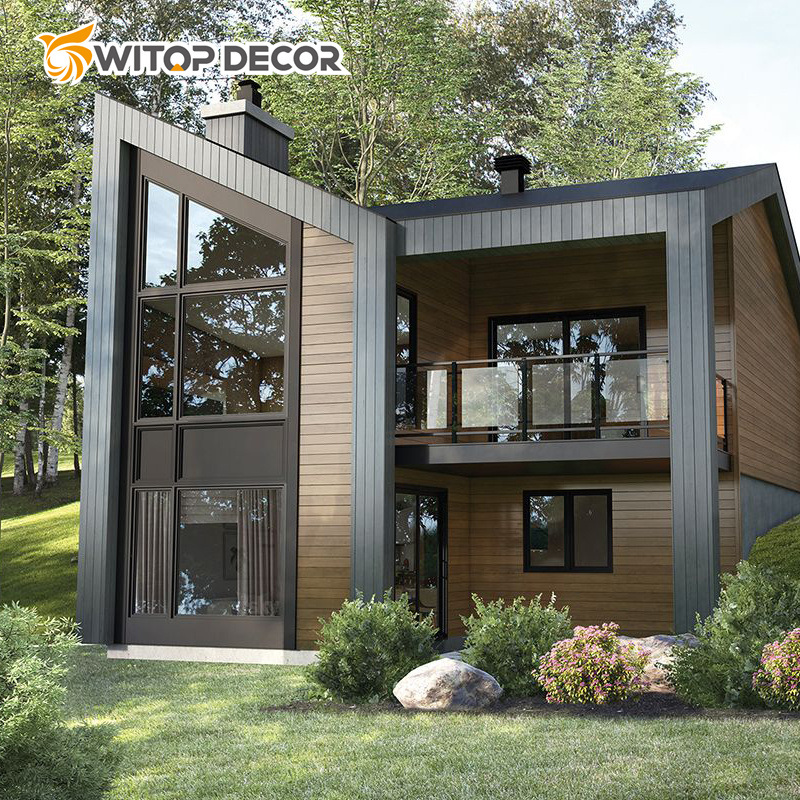 Thickness 33mm WPC Wall Cladding Co-Extrusion Exterior Decorative WPC Siding