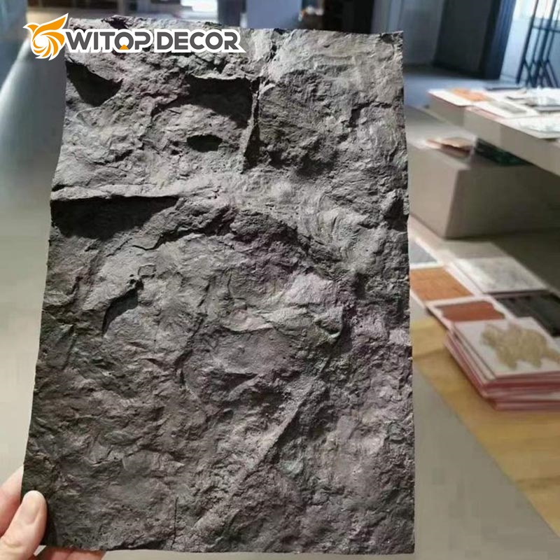 Wholesale Price Artificial Stone Faux PU Wall Panels Mushroom Stone Veneer for Decoration