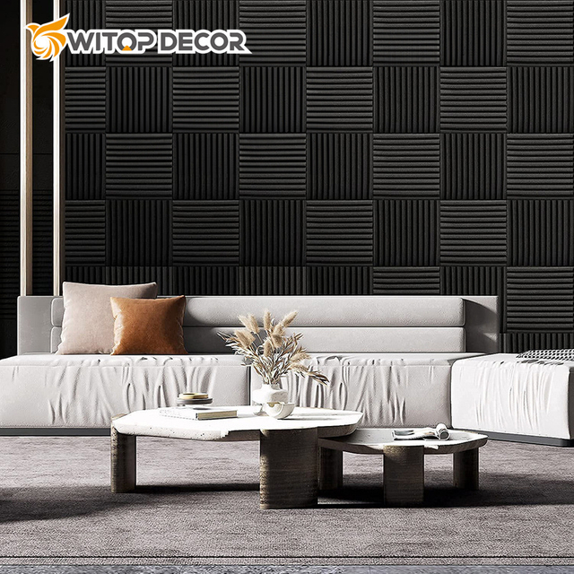 Thin Curved Large Acoustic Foam Proofing Sound Absorption Panels