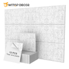 Factory Suppliers Art Decoration Soundproof Acoustic Wall Panel for School