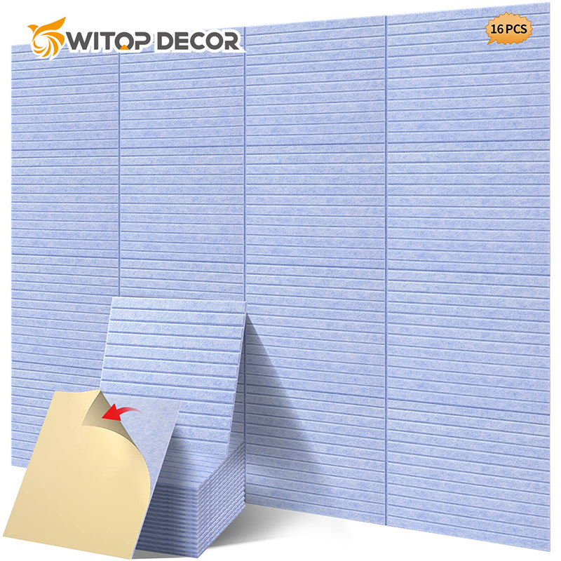 High Quality Sound Absorbing Wood Slatted Panels for Interior Decoration