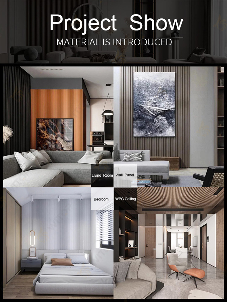 Strong WPC Wall Panel for Protective Interiors