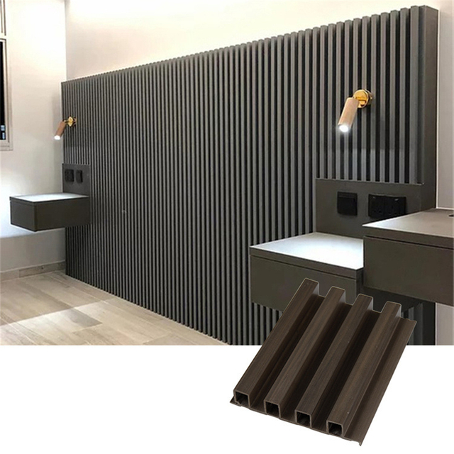 China New-Environmentle 150mm Plastic Wood Composite Interior Decorative WPC Wall Panels