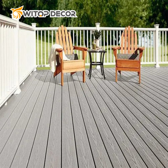 Swimming Pool Tile Outdoor Flooring WPC Wood Plastic Composite Decking
