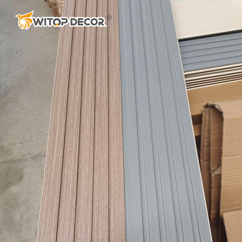 Wave Design Wood Plank Texture High Quality Wall Cladding Wall Panel Pine Lumber Wood Plank Board