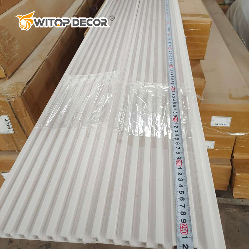 PVC Ceiling Exterior Wall Decorative Cladding Wood Interior WPC Coating Panel