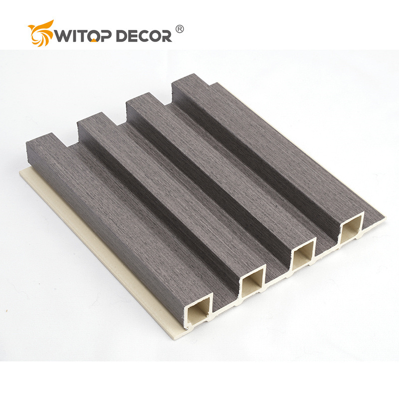 Quick Install Wood Decorative WPC Great Wall Panel for Home or Hotel