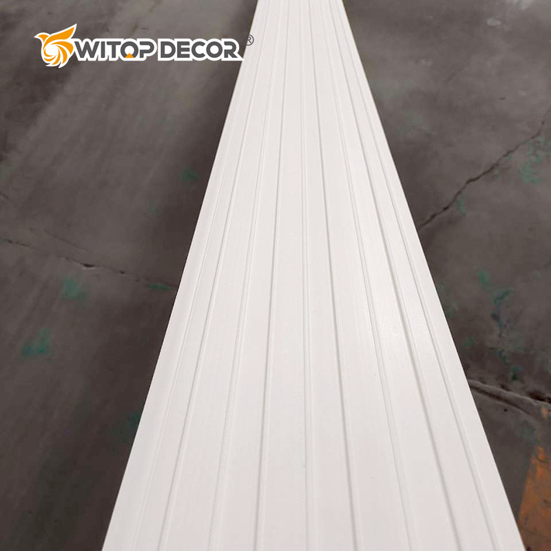 Hot Sale Indoor Wood Plastic Water-Proof Composite Cladding Fluted WPC Wall Panel