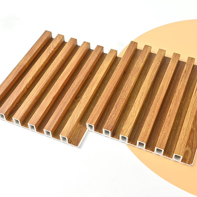 DIY 3D Deep Wooden Grain WPC Wall Panel