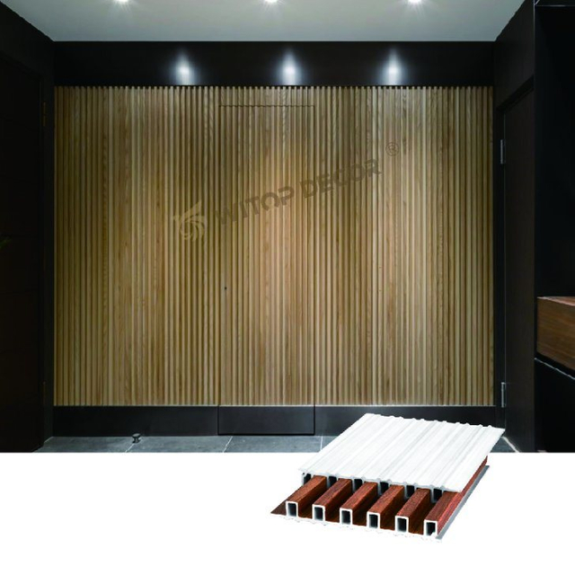 100% Waterproof Simple Installation Cladding WPC Panel