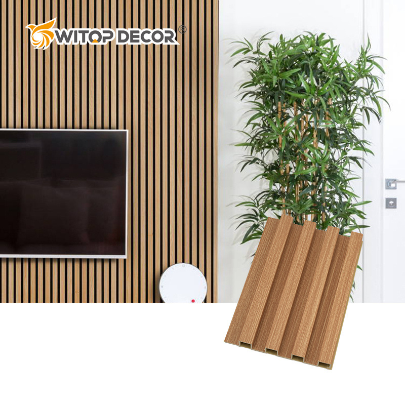 Co-Extrusion Wood Plastic Composite WPC Exterior Wall Panel