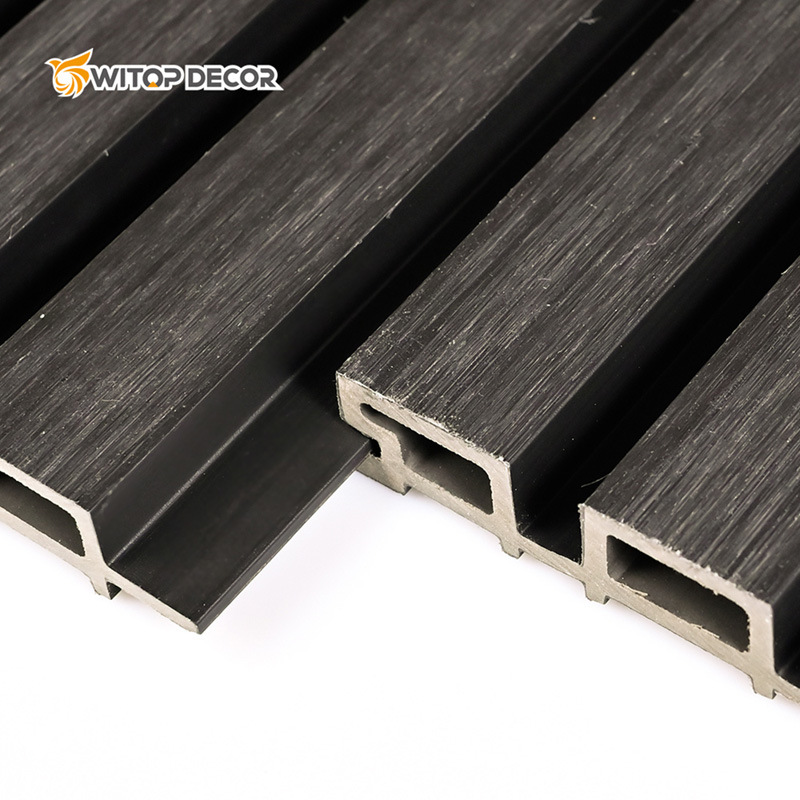 Decorative Wall Covering Panels WPC Exterior 3D Wall Cladding