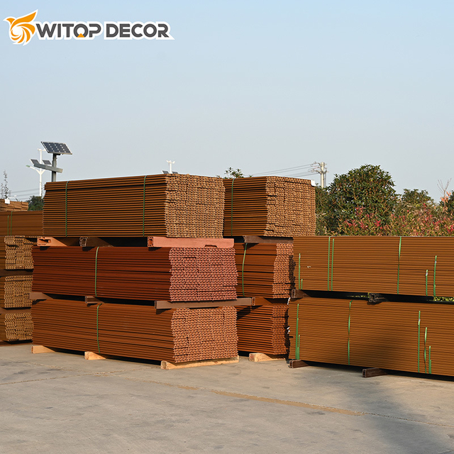 High Quality Great Wall WPC Wall Panel Outdoor Decoration