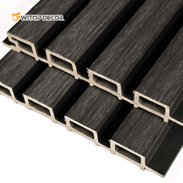 Decorative Wood WPC Wall Panel Composite Exterior Wall Cladding