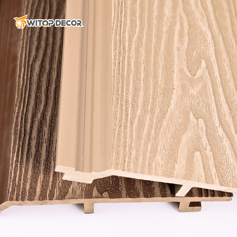 Exterior Outdoor Wall WPC Co-Extruded Fluted Cladding Panel