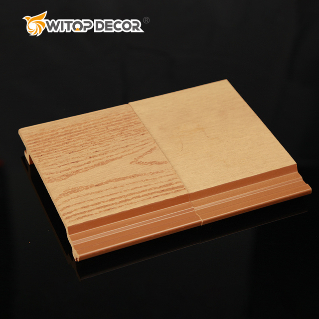 Exterior WPC Waterproof Wall Panel Outdoor Cladding