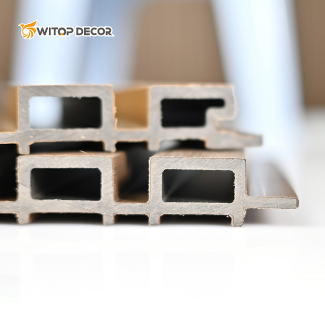 Decorative Wall Cladding and Anti-UV Exterior WPC Wall Cladding