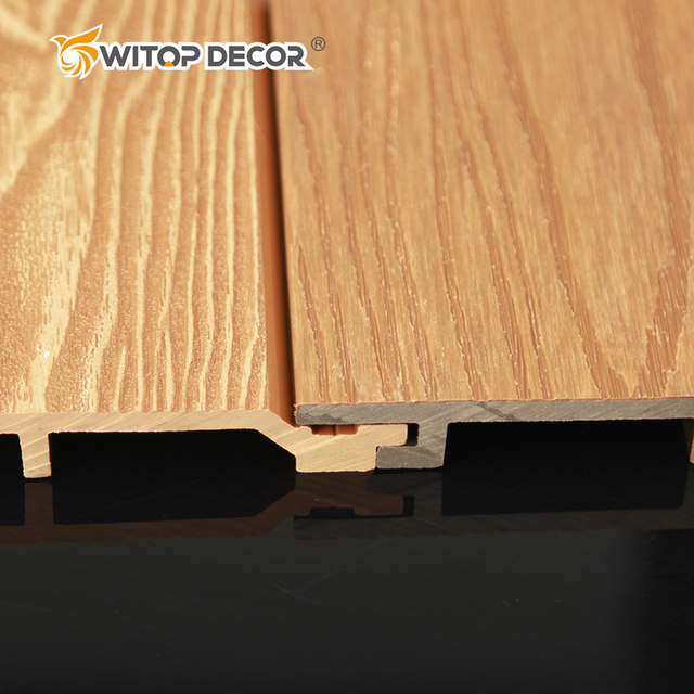 Facade Cladding Fluted Wall Board Exterior WPC Wall Panel