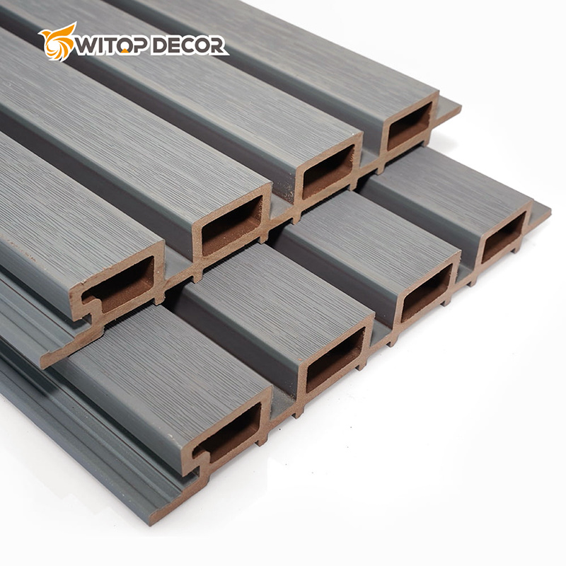 High Quality WPC Online Embossing Outdoor Composite Wall Cladding