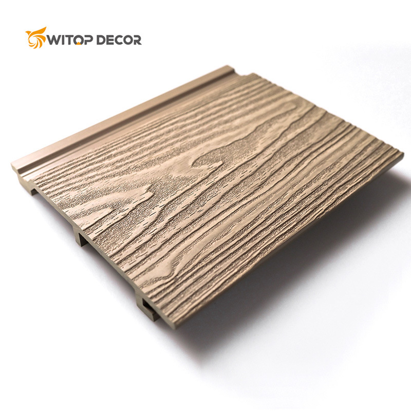 Exterior Fireproof WPC Cladding Co-Extrusion Wall Panel for Garden