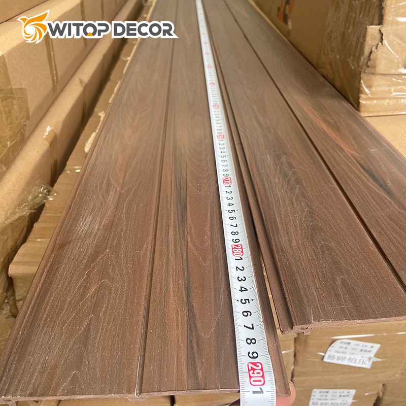 Safety Eco-Friendly Indoor Wood Composite Panel WPC Wall Panel