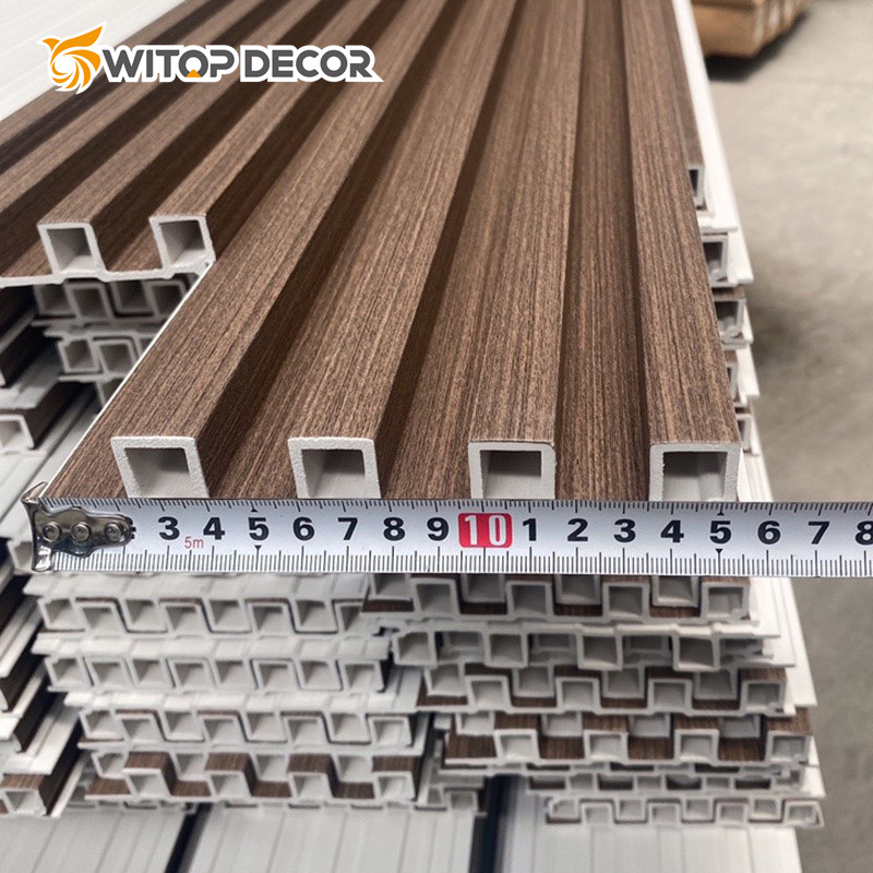 Interior Decoration Wood Composite Cladding WPC Wall Panel