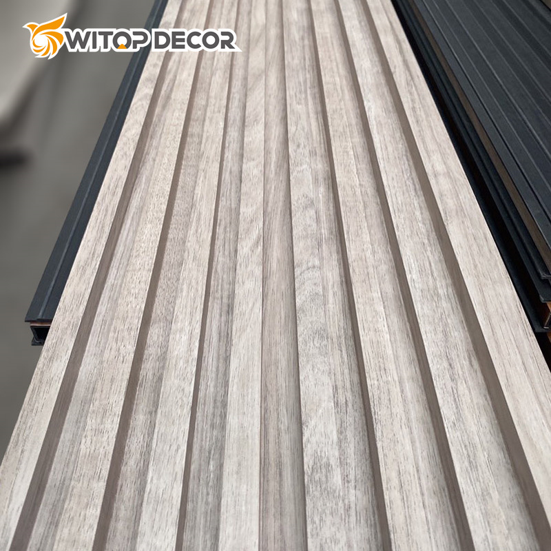Dark Grey High Quality WPC Indoor Wall Panel