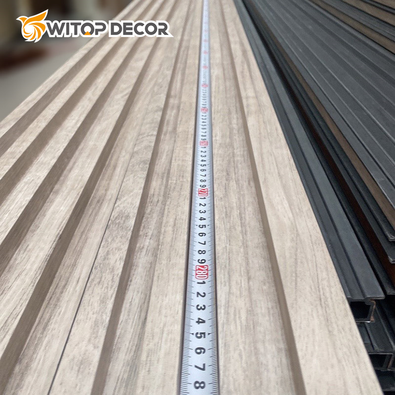 Dark Grey High Quality WPC Indoor Wall Panel