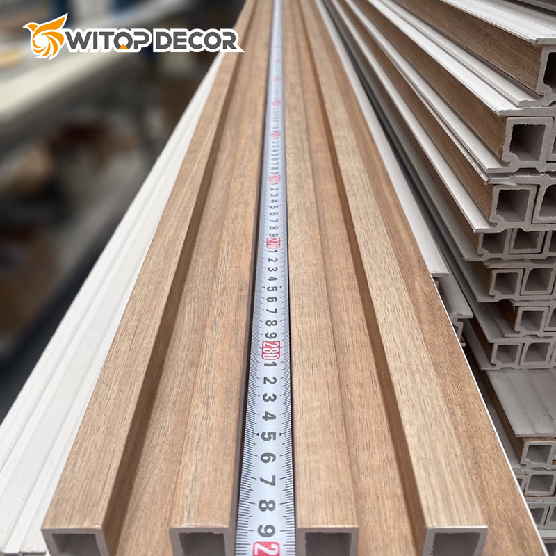 Interior Fluted Wall Panels WPC Slat Wall Cladding Wall Panel