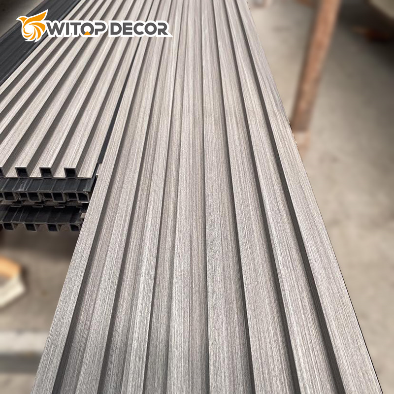 12 Popular Color for Optional Customized Louver WPC Wall Panel