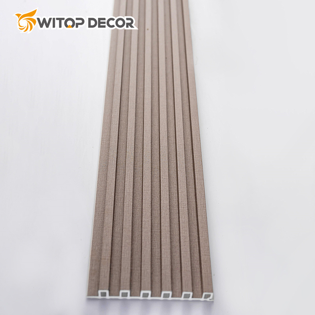 Modern Style PVC Film with Marble Series WPC Wall Panel Wood Grain Interior PVC Wall Panels