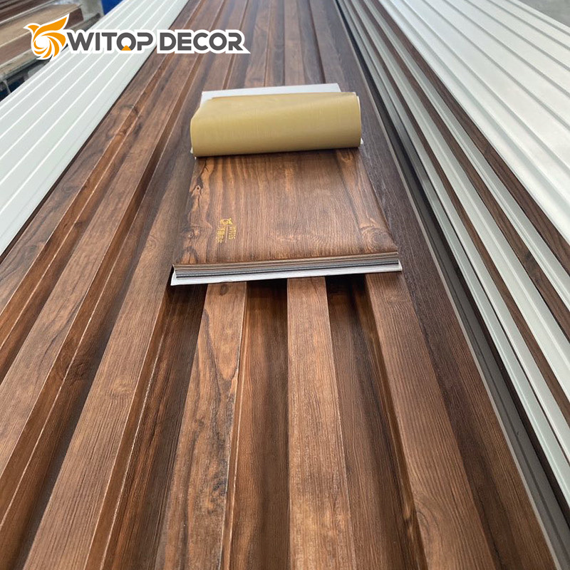 WPC Garden Wood Plastic Fence Panels WPC Wall Panel