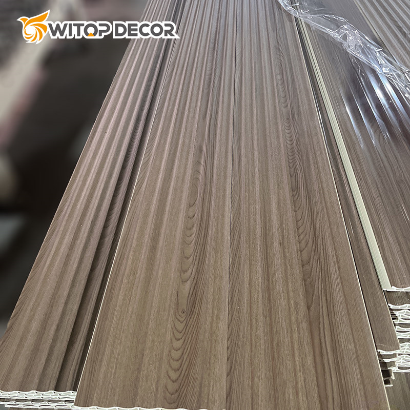 Home Decor Wooden Grain WPC Wall Panel for Sale