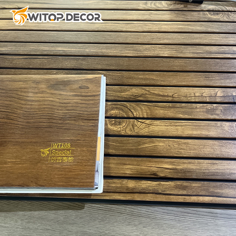 Fireproof Anti-Scratch WPC Wood Plastic Composite Wall Panel