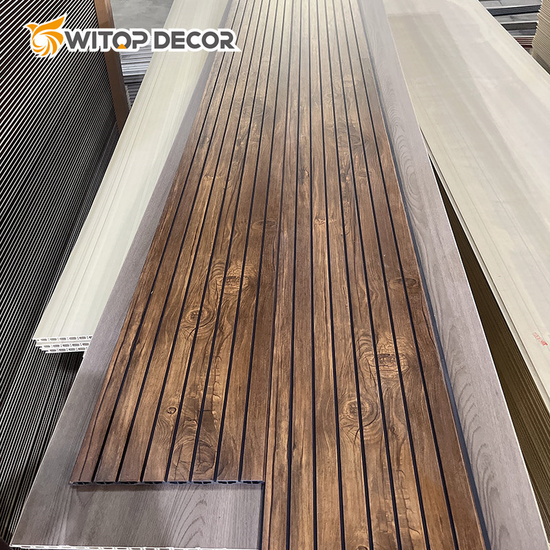 Fireproof Anti-Scratch WPC Wood Plastic Composite Wall Panel