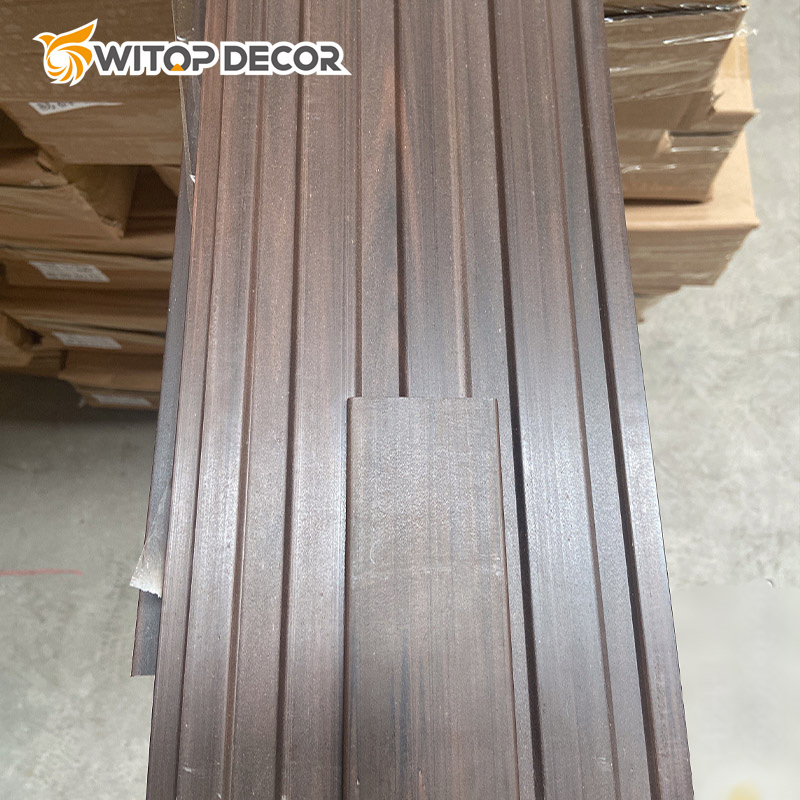 Good Price in Saudi Arabia Popular Grille WPC Wall Panel Italy