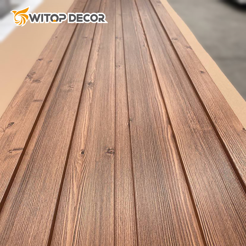 Hot Sale Waterproof Wood Plastic Composite Fluted WPC Wall Panel