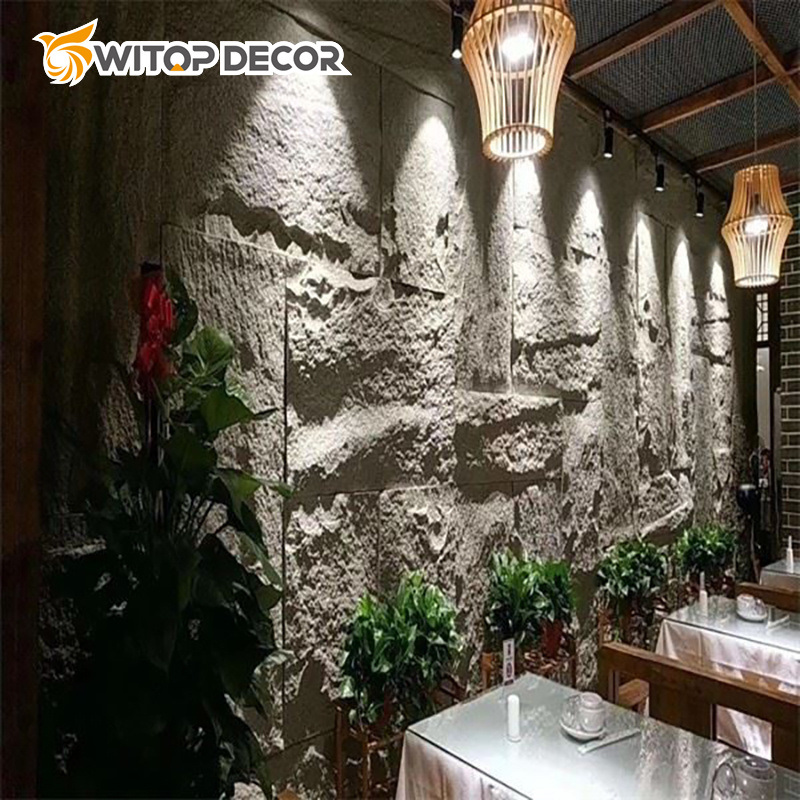 Luxury PU Stone Panels Artificial Stone