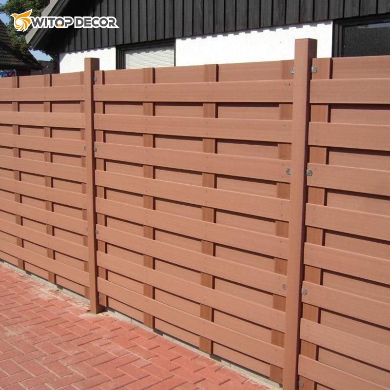 Top Quality Waterproof and Fireproof WPC Panel Privacy Fence