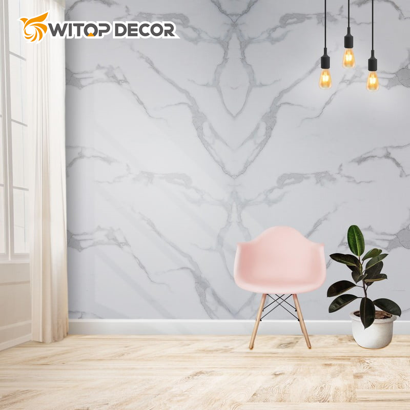 UV Marble Panel UV Coated PVC Marble Texture Sheet for Wall Panel