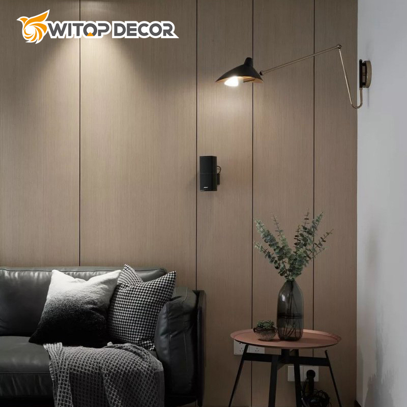 WPC Wood Veneer for Building Material Usage