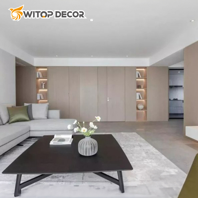 Witop WPC High Quality Low Price Wood Veneer Wall Panel